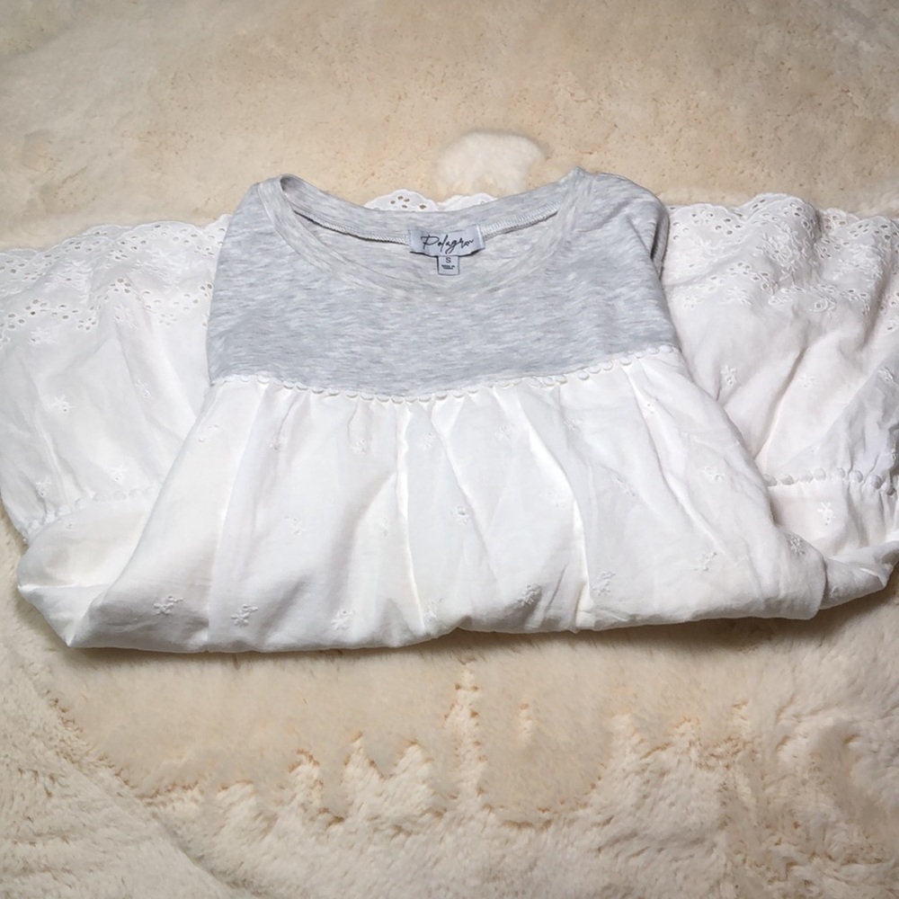 Lace Bottomed Tee